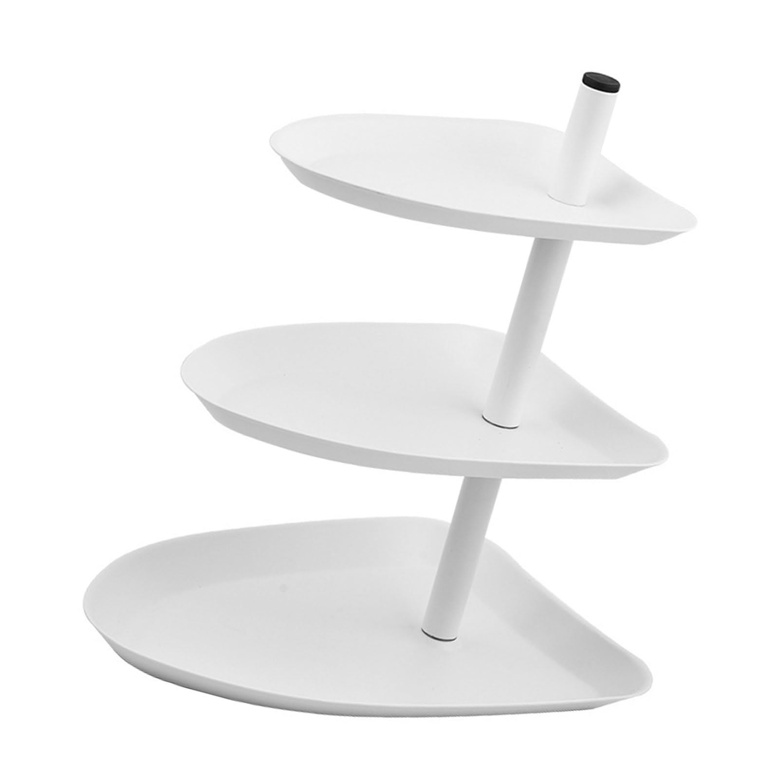 430Stainless Steel Food Presentation Tray Multilayer Designs Multilayer Dessert Holder For Appetizers Dessert And Fruits