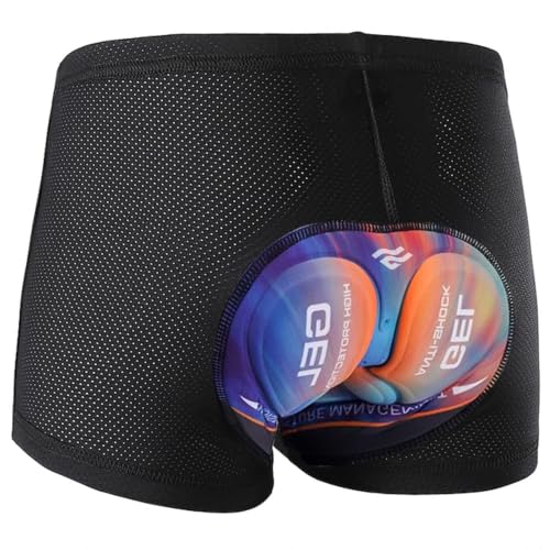 Ulhnei Men's 5D Padded Bike Shorts