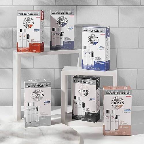 Nioxin 3-Part System, System 1 Natural Hair with Light Thinning, Hair Thickening Treatment, Scalp Th - Image 7