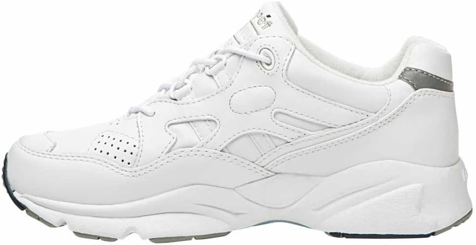 Propét Men's Stability Walker Walking Sneakers Medicare Approved Shoes, White, 15 XX-Wide