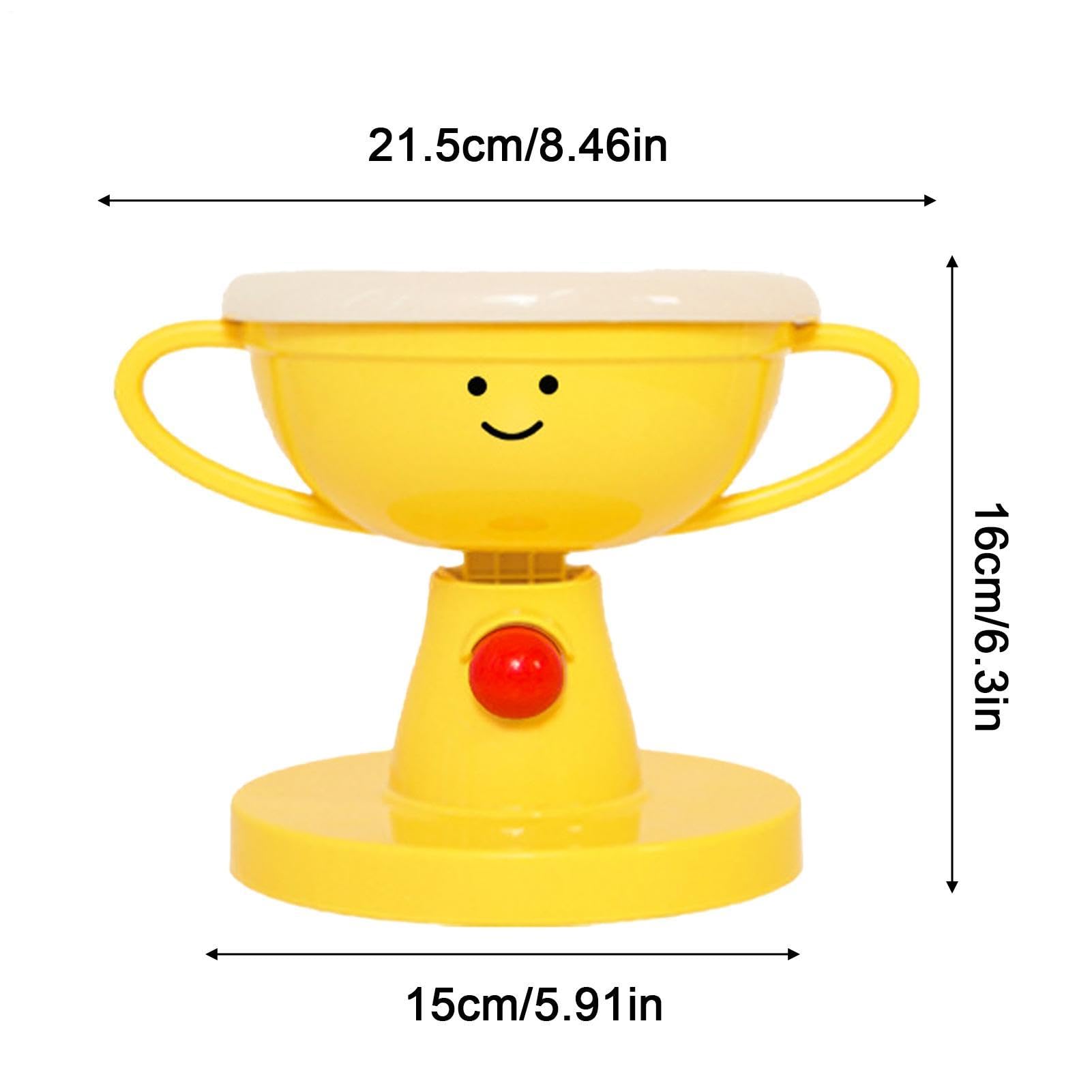 Mangeoire réglable pour chat - Gamelles surélevées avec 5 niveaux - Gamelle ergonomique pour chatons - Support antidérapant - Portable - Pour voyage, intérieur, extérieur, maison, cour,