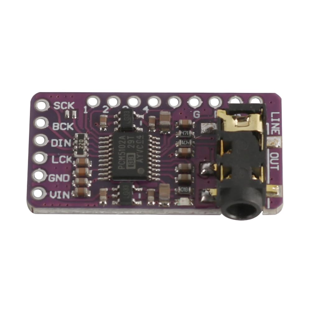 Moduł PCM5102 Audio DAC Decoding Board Cyfrowo-analogowy konwerter Bezstratny cyfrowy moduł audio odpowiedni do Arduino Voice Module