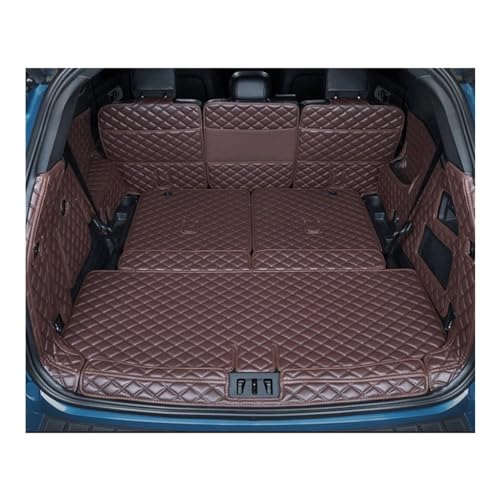 Tapis de coffre pour Ford Explorer 2020 2021 en cuir imperméable - 6