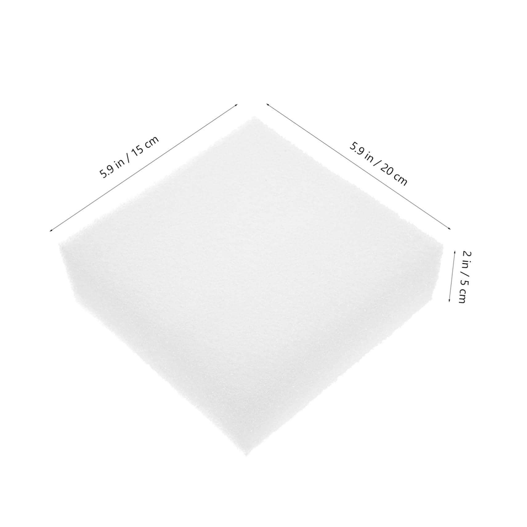 NAMOARLY Foam Liners for Goods 4pcs White Foam Board Inserts for Electronics Glassware