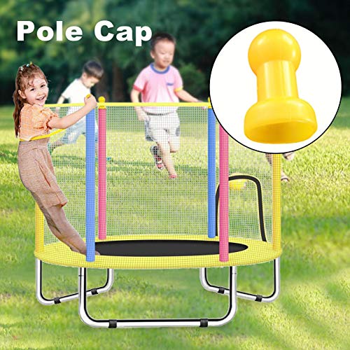 8 Embouts Trampoline Embouts Protection Capuchons Poteau Trampoline pour Les Poteaux du Filet Trampoline – Image 8