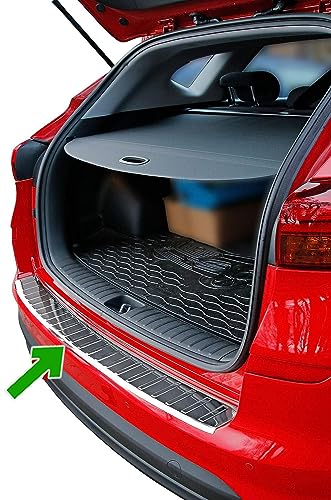 teileplus24 L725 Protezione Paraurti Acciaio inox per Hyundai Tucson 3 2021-05/2024 Con bordo, Colore:Antracite spazzolato