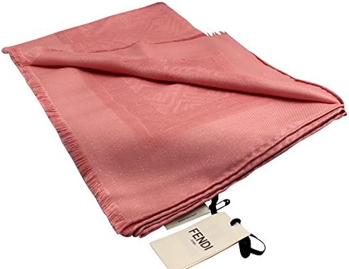 Amazon アウトレット フェンディ Fendi シルクスカーフ Fxt085 １td F0w46 サーモンピンクズッカ柄 並行輸入品 スカーフ 通販