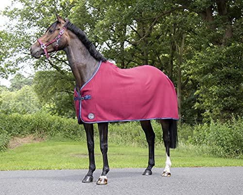 Foto von HKM 8775 Abschwitzdecke Madrid Pferdedecke Stall-/Weidedecke Polarfleece 115-165