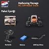 HAIBOXING RC 1/16 Ravage 45+ KM/H Sürat Uzaktan Kumandalı RC Model Araba RTR Elektrikli 4WD Brushless Fırçasız Offroad Truck (Turuncu)