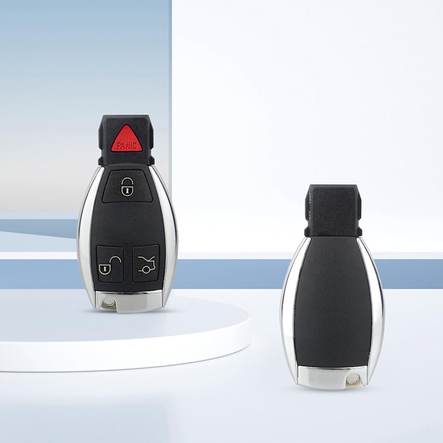 EASYGUARD Smart Key repalcement keyless Entry System fit for 2014+ Mercedes-Benz FBS4 GLB W246 GLC X253 C253 GLE W166 GLS with OEM Push Start Button (Without Comfort Access(ESW309C01-N-PP, with BE4)