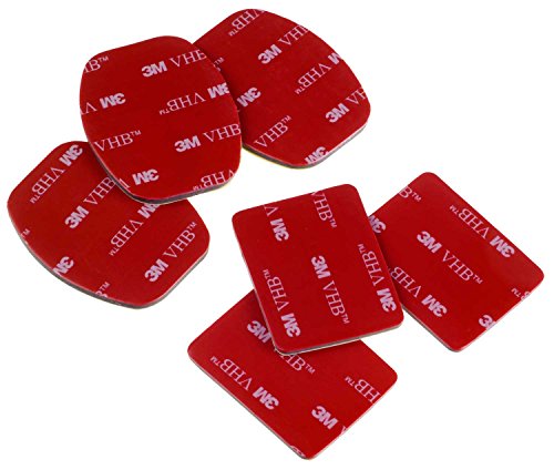 Preisvergleich Produktbild yayago 3M VHB Adhesive Sticker Aufkleber für Rollei Actioncam 300 Halterungen