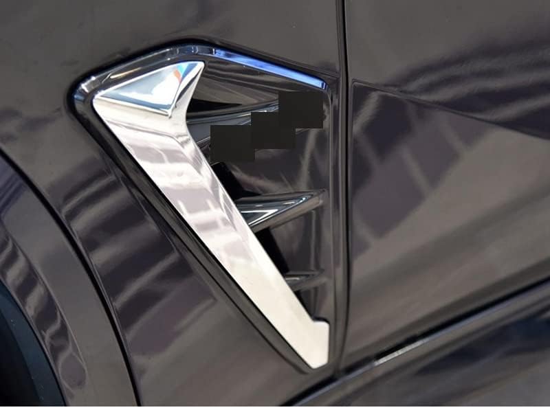 New Protective Fender Scoops Compatible with BMW X5 G05 2019-2022 (Silver)