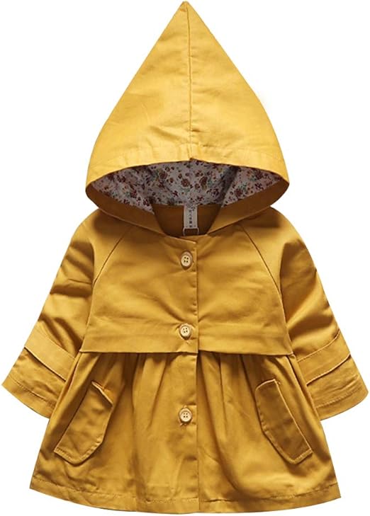 Trench Coat Toddler Little Girls’ Trench Coat Christmas