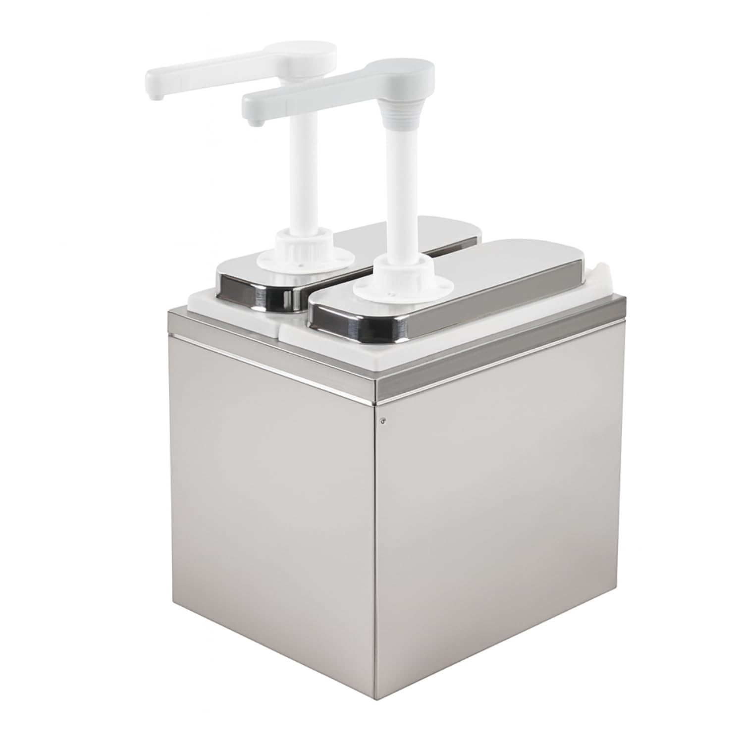 Professioneller Saucenspender – 2 Pumpen – 2 × 1 l – präzise und hygienische Dosierung