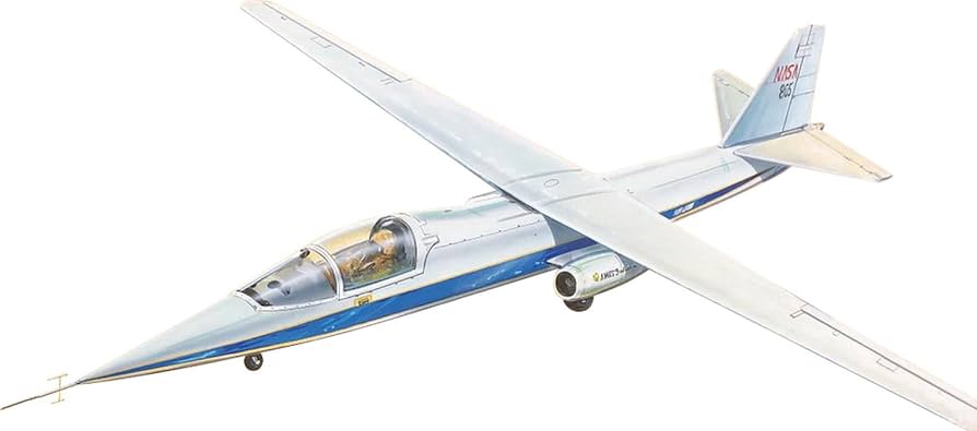 Amazon | フライ 1/72 NASA AD-1 実験用航空機 プラモデル FLX72062