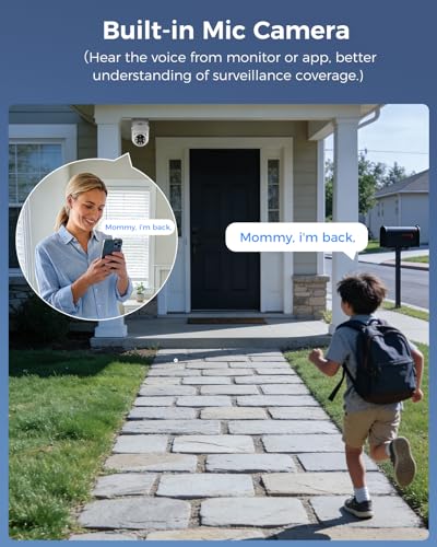 Outdoor Security Camera System Wireless 4-Pack