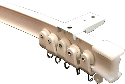 Meter Opvouwbaar Plafond Gebogen Gordijnspoor Flexibele Gebogen Gordijnrail Zachte Gordijnrail Voor Gordijnspoor Met Metalen Gordijnhaken Roomdivider