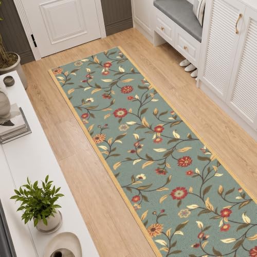 Ottomanson 3x4 Entryway Rug – Non-Slip Small Area Rugs