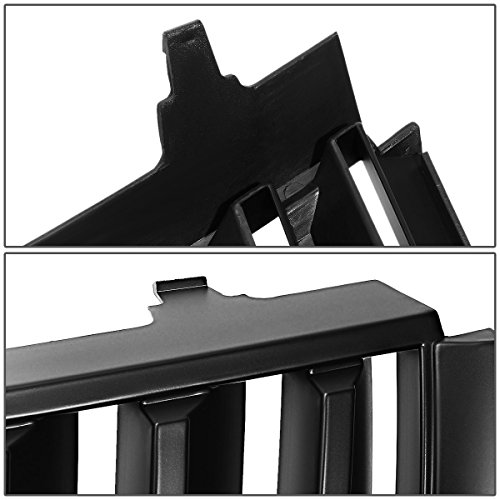Black Abs Plastic Vertical Style Front Upper Bumper Grille Compatible With Ford Expedition 03 04 05 06 #TOP2