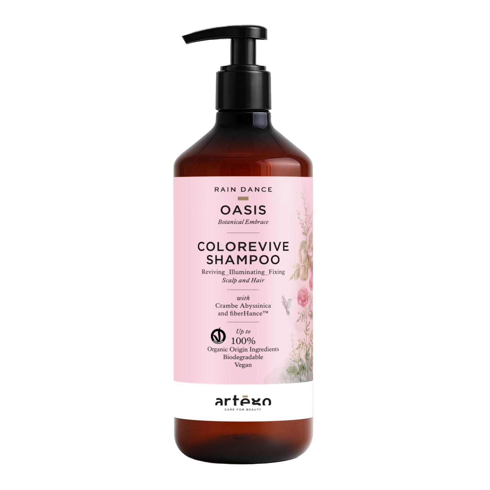 Artego Rain Dance OASIS Colorevive Shampoo 1000ml | Shampoo ravvivante e illuminante per capelli colorati.