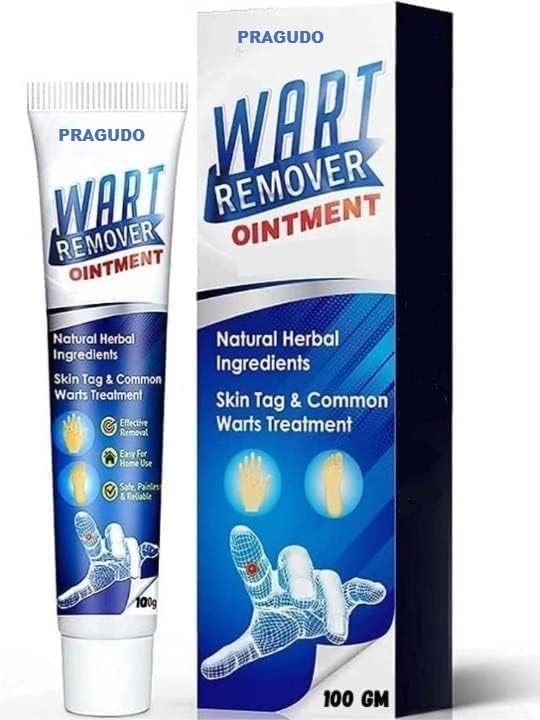 PRAGUDO® wart remover ointment for wart removal (100gm) | Massa Wart remover cream for skin | skin tag remover cream | Wart remover cream for wart Free Skin for men or women | mole remover (PRO) (B0D425G5J9) Amazon Price History, Amazon Price Tracker