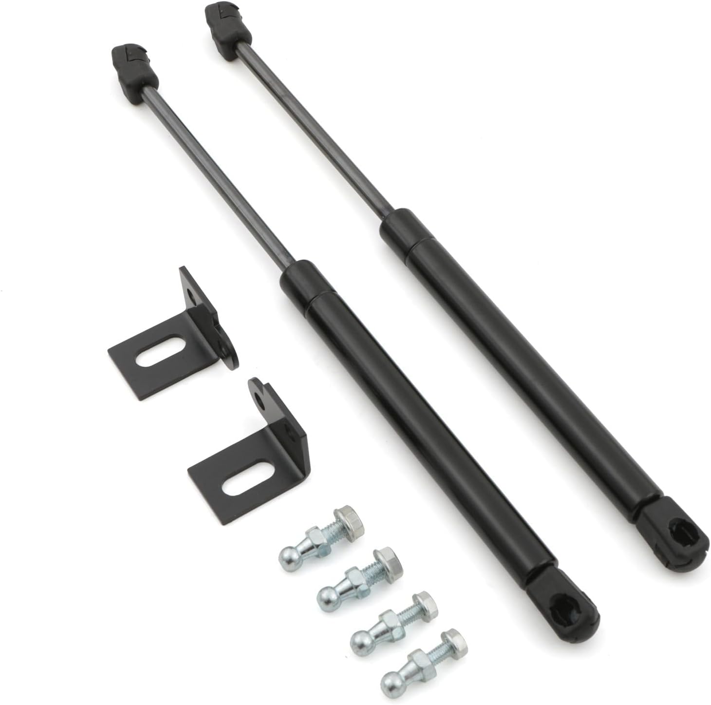 Hawk Engine Bay Gas Support Struts Compatible with Ford Mustang 6th Gen S550 2015-2023 Accessing Engine Bay Easier Maintenance Secure Open Nitrogen Hydraulic Spring Struts
