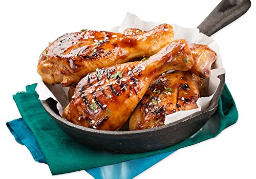 Image of FreshToHome Peri Peri Chicken Drumsticks | Ready-To-Fry | Pack of 2 Drumsticks | Antibiotic-residue-free | No Added Preservatives