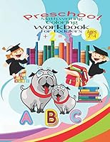 Preschool math,writing coloring workbook for toddlers: Beginner Math, writing and coloring Preschool Learning Book with Numbers and letters Tracing and Matching Activities for 2, 3 and 4 year B089TT1NGX Book Cover