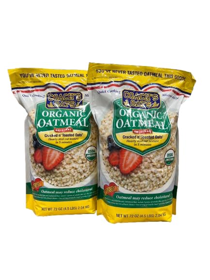 COACH'S OATS Avena Orgánica Integral (72 oz) Pack de 2 miniatura 2