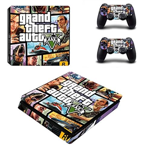Pegatinas para PS4 Supreme Skinz GTA 5 Cover