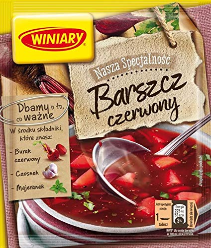 Winiary Barszcz Czerwony Instant 60gram Bag (3-Pack)