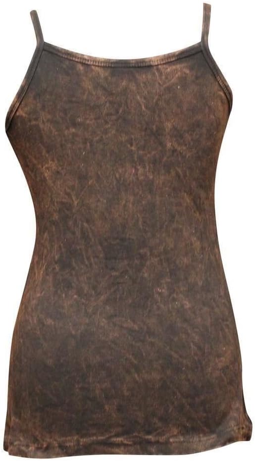 Shopoholic Fashion Flower Embroidered Women Waist Length Festival Stonewashed Hippy Cotton Tank Top - Image 3