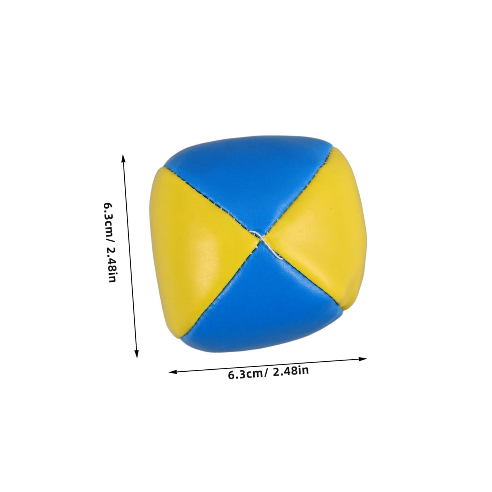 Gogogmee Circus Balls for Kids 3pcs Hand-Eye Coordination Juggling Balls Stage Performance Interactive Tossing Kids Safe Toys