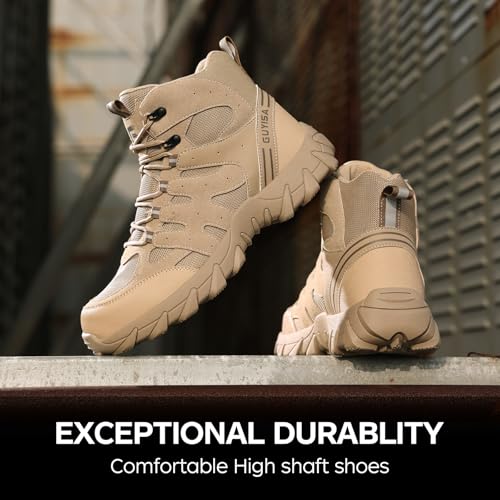 Image of Steel Toe Shoes for Women and Men, Lightweight Safety Work Shoes, Puncture Resistant Cushioned Low Top Work Sneakers for Warehouse Factory Construction