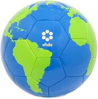 Amazon | sfida(スフィーダ) 地球柄サッカーボール4号球 北澤豪監修