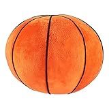 Pasdrucn Sportball-Plüschtier, Weicher Basketball-Fußball-Baseball-Rugby-Ball, Flauschiges Plüschtier, Sportgeschenk Für Kinder, Jungen, Mädchen, Baby (Basketball,22cm)