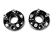 Mammoth 2-Inch Billet Wheel Spacers; Black Compatible For 18-25 Jeep Wrangler JL