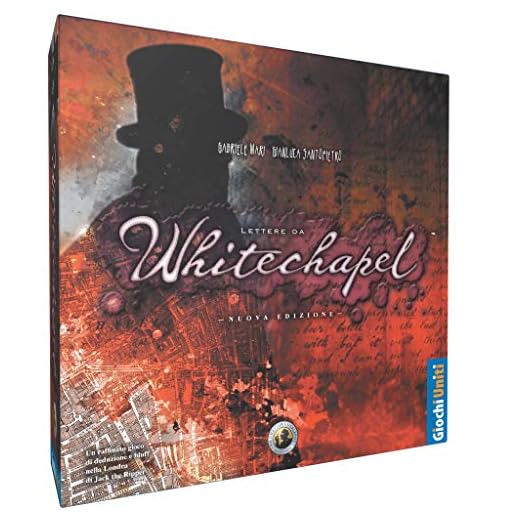 Giochi Uniti - Lettere da Whitechapel, Gioco da Tavolo, Edizione italiana, GU062