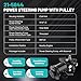 Farrme 215844 Power Steering Pump with Reservoir Assembly Fit for Toyota 4Runner/Pickup (Hilux) 1988-1995 V6 3.0L Automotive Replacement Power Steering Pumps 4432035411 4432035430 Power Assist Pump