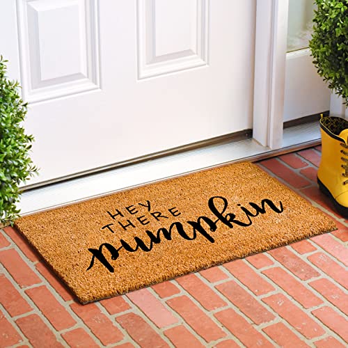 Image of Calloway Mills Hey There Pumpkin Doormat, 24 inch x 48 inch
