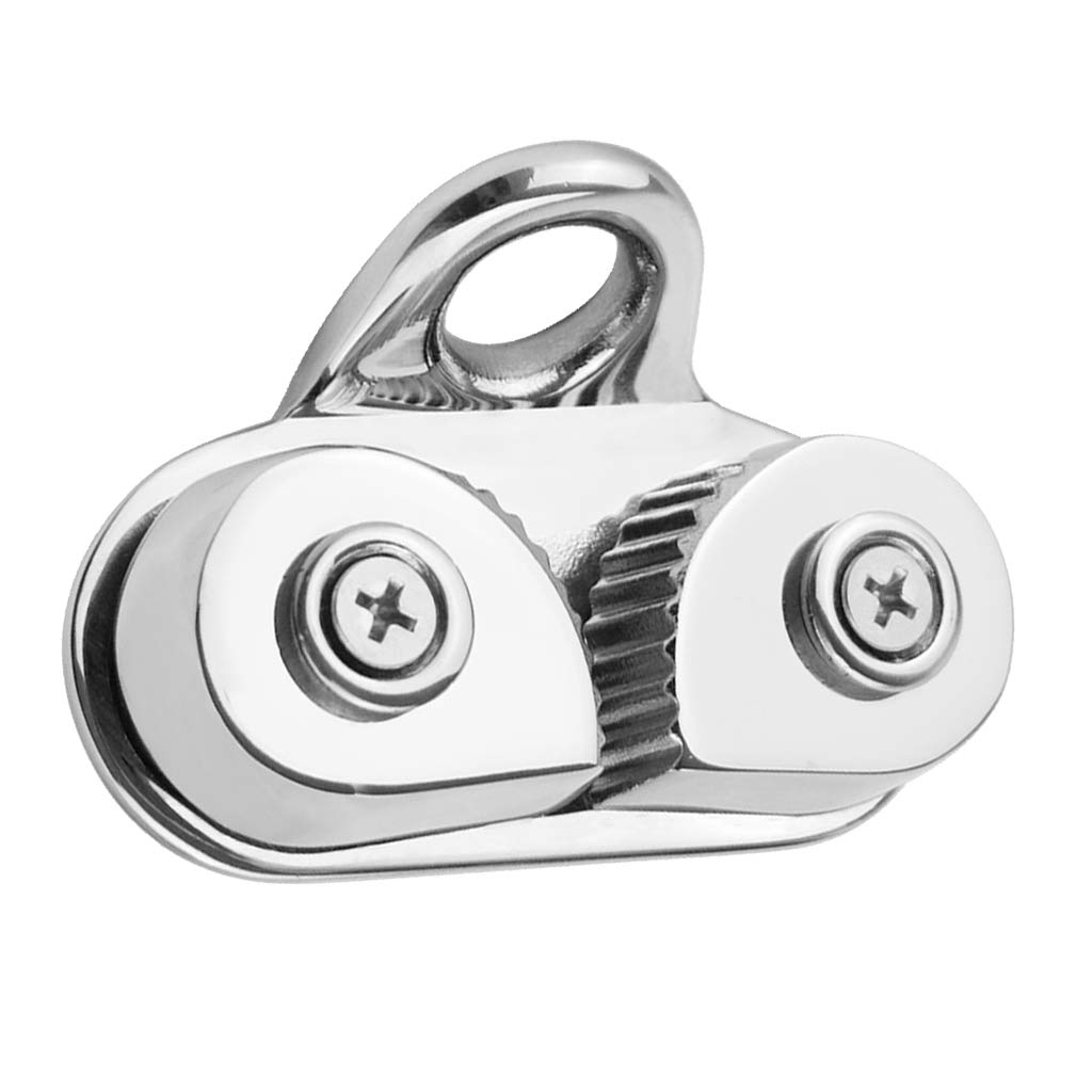 SDENSHI Edelstahl Cam Cleat Schotklemme Curryklemme für Max. 15mm Tau Seil
