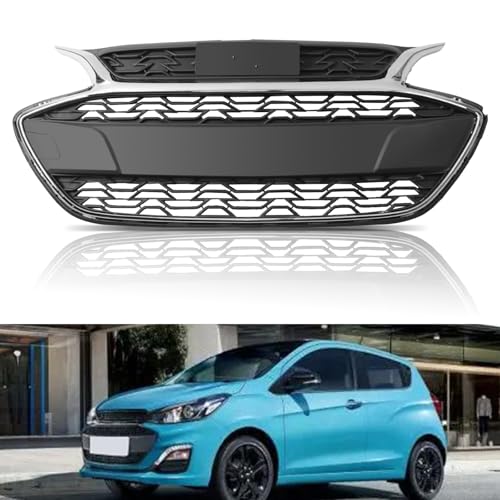 Front Grille Assembly Fits 2019 2020 Chevy Spark w/Chrome Trim