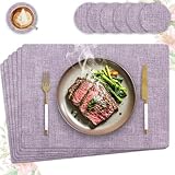 türmatte selber gestalten 【Platzsets Abwaschbar】：Unsere Tischsets abwaschbar sind nicht nur wasserfest, sondern auch auf beiden Seiten verwendbar. Egal, ob Wein, Sauce oder Kaffee – ein schnelles Abwischen genügt, und sie sehen wieder wie neu aus. Perfekt für entspannte Momente mit Familie und Freunden．