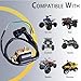 Ignition Coil Spark Plug Compatible with Coolster 50cc 70cc 90cc 110cc 125cc Taotao DB10 Cheetah Roketa Baja Kazuma Meerkat 50 Falcon 90 Apollo DB21 Chinese ATV-3050B 3050 Kids 4 Wheeler Dirt Bike
