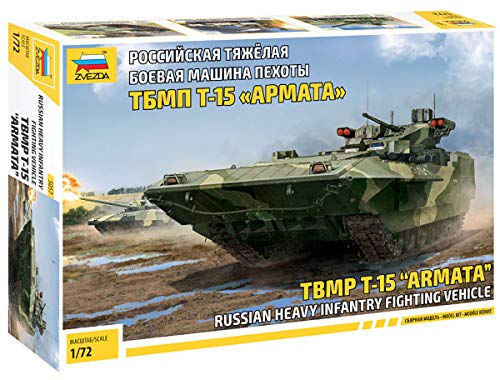 Kit de modélisme en plastique Zvezda 5057 T-15 Armata 1:72 non laqué pour débutant