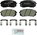 Bosch BC1295 QuietCast Premium Ceramic Disc Brake Pad Set For Hyundai: 2015 Sonata, 2010-2015 Tucson; Kia: 2014-2016 Cadenza, 2007-2012 Rondo, 2015-2017 Soul EV, 2011-2016 Sportage; Front