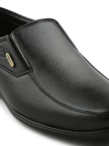 Image of Liberty Fortune H202 02 Formal Non Lacing Moccasin Shoes for Men with PVC Sole| Suitable for Wedding Office Wear | Durable Lightweight and Cushioned Footbed | Shock Absorption