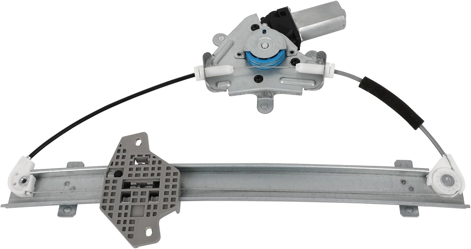 751-632 AMCCM Front Driver Side Power window regulator W/Motor Replacement for 2012-2017 for Hyundai for Accent