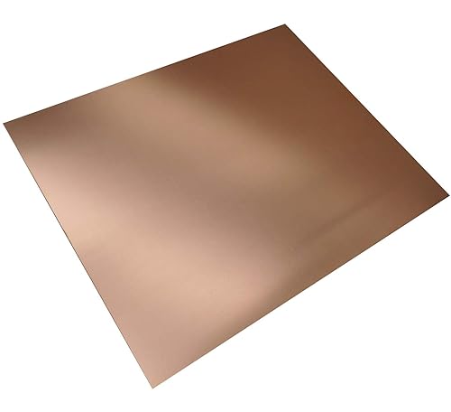 Miniatura 3 de Hojas de cobre para manualidades 8 x 10 pulgadas 1 unidad calibre 24002 pulgadas de grosor chapa de cobre puro platos de cobre para joyas