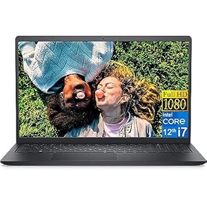 Dell Laptop Inspiron 15 3520 2023, pantalla FHD de 15.6 pulgadas, Intel Core i7-1255U (10 núcleos), 16 GB de RAM, SSD de 1 TB, gráficos Intel Iris Xe, USB tipo A, Wi-Fi 6, cámara web, antirreflejo,